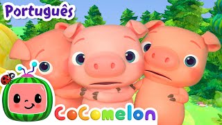 Os Três Porquinhos Cocomelon Em Português Desenhos Animados E Músicas Infantis