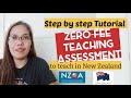 NZ Zero-fee Teaching Assessment - step by step guide | NZ Hiring Overseas Teachers #newzealand