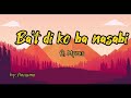 Ba't di ko ba nasabi (lyrics) / ft. Myrus | by finnamo