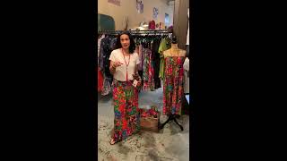 The Twisted Patchwork Skirt From Thailand