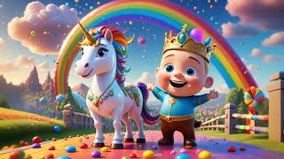 Unicorn Dreams On Candy Bridge Learning Song For Kids Fun Educational Video For Toddlers