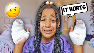 There's something WRONG with Cali's HANDS | FamousTubeFamily