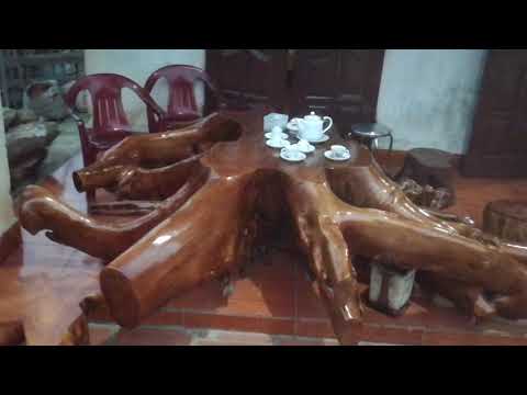 BÀN GHẾ GỐC CÂY - GỐC CÂY MÍT 12 CON GIÁP