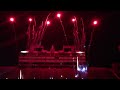 University of Arizona Graduation 2013 Fireworks and Light show