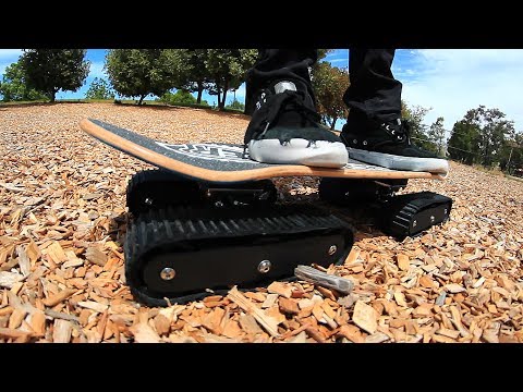 THE AMAZING ALL TERRAIN DESCENDER SKATEBOARD