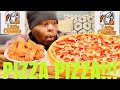 3. LITTLE CAESAR’S $6 EXTRA MOST BESTEST PIZZA MUKBANG 🍕🍕🍕