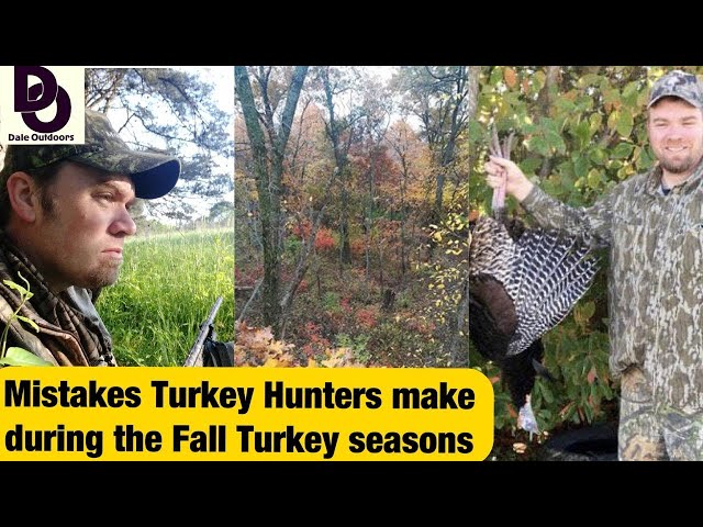 Watch Mistakes TURKEY HUNTERS make during the FALL TURKEY season. on YouTube.