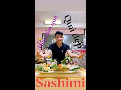 trang trí sashimi đẹp khó cưỡng lại 刺身盛り合わせ 盛り方