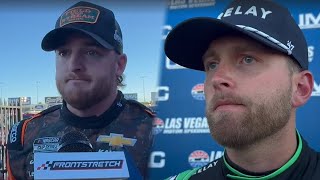 William Byron And Ty Dillon Share Differing Perspectives On Scary Crash At Las Vegas