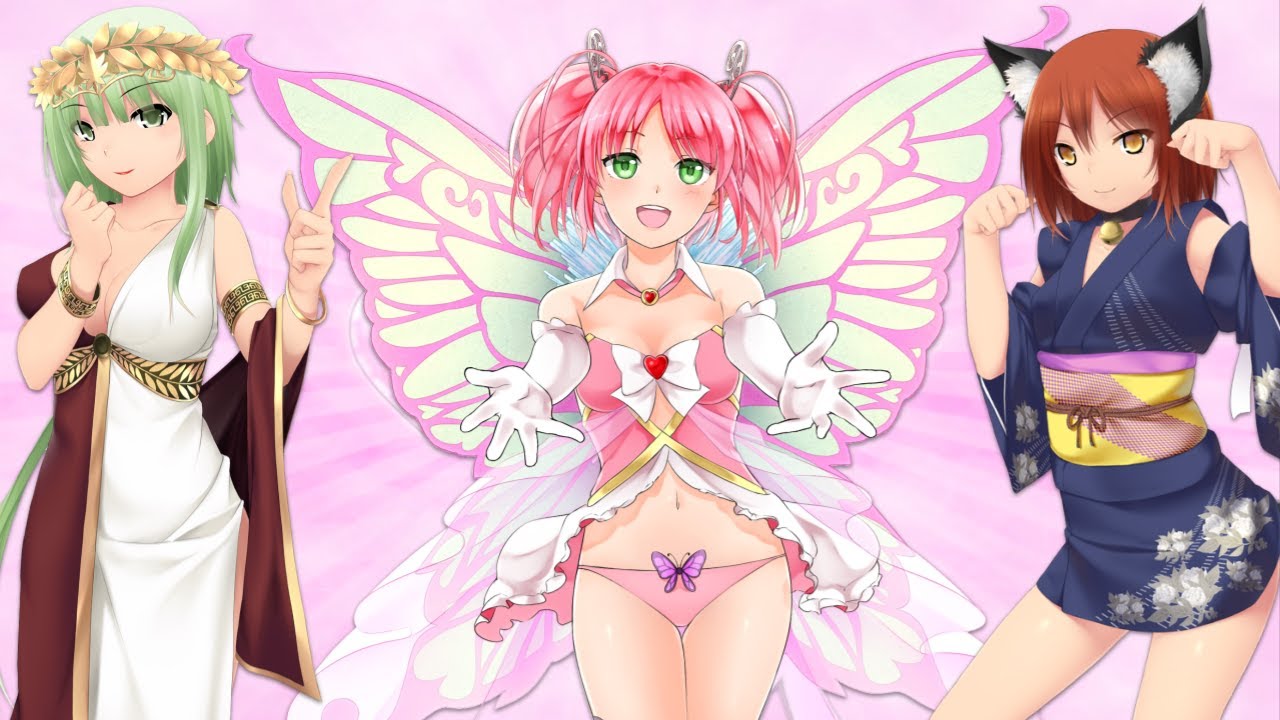 Breasts Fairy Huniepop Kyu Sugardust Panties Pink Hair