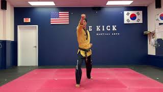 Palgwe 3 Jang 1St Dan Black Belt Level 3