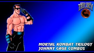 Mortal Kombat Trilogy Ps1 Johnny Cage Combos