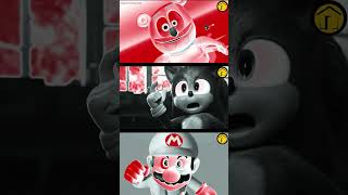 Super Cool Gummy Bear, Sonic, And Super Mario In Hondachorded Effect