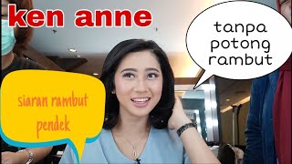 Tanpa Potong Rambut Ken Anne Siaran Rambut Pendek