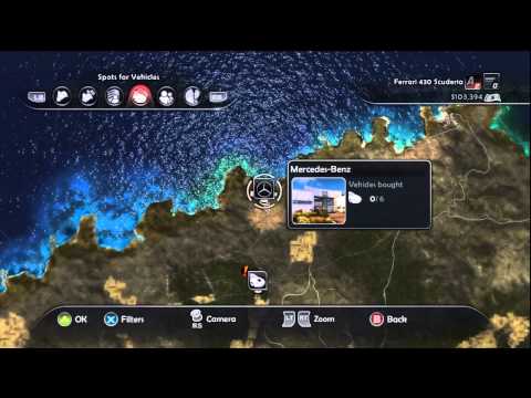 Test Drive Unlimited 2: Mercedes Benz Store Location Ibiza