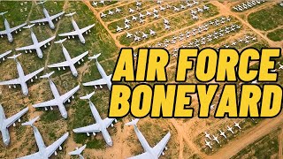 Abandoned Planes - Air Force Boneyard - Davis-Monthan Air Force Base - Guided Tour By Drone 2025