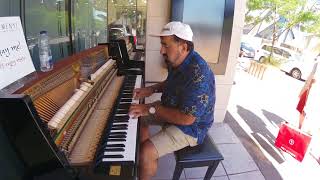 Arabic Tango - on a Street Piano: Farid El-Atrash Ya Zahratan Fi Khayaliفريد الا