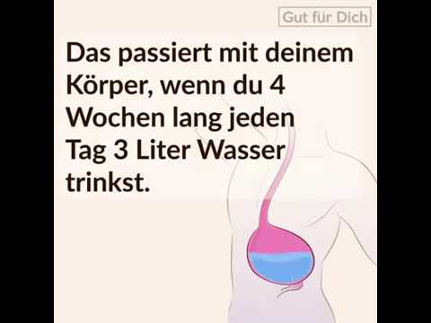 wie viel wasser trinken zum abnehmen