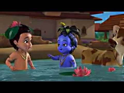 Vrindavan Ka Dulara Little Krishna Hindi Film Trilogy DVD 1