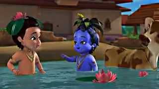 Vrindavan Ka Dulara Little Krishna Hindi Film Trilogy DVD 1