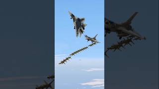 Typical F-16 Jet Bravely Closed To Shot Down Su-57 Jet Gtav