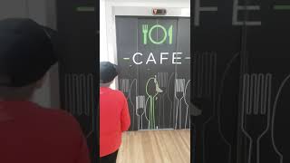 Kone Ecodisk Lift At The Asda Cafe In Blackpool