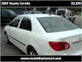 2003 Toyota Corolla Used Cars Romeoville IL