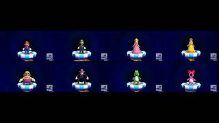 Mario Party 9 - Everyones Game Over Animation Except Toad And Koopa At Once