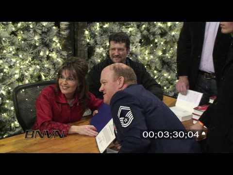 12/7/2009 Sarah Palin book signing event at the Mall of America