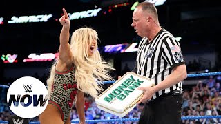 Superstar reactions to Carmella's stunning cash-in: WWE Now Superstar reactions to Carmella's stunning cash-in: WWE Now