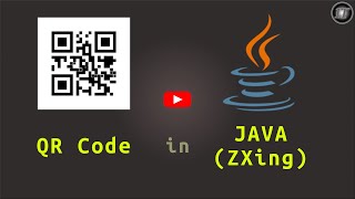 Generating Qr Code In Java Zxing
