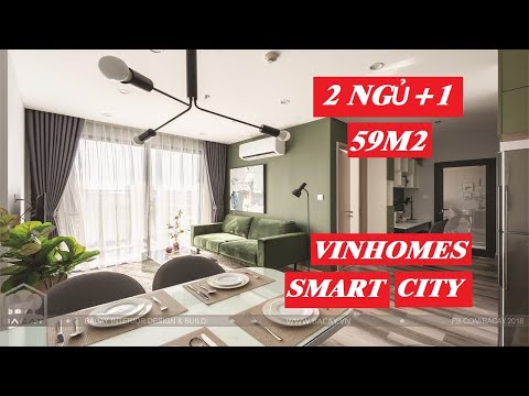 CĂN HỘ 2 NGỦ +1 59m2 TẠI VINHOMES SMART CITY || Phước Tiến BĐS