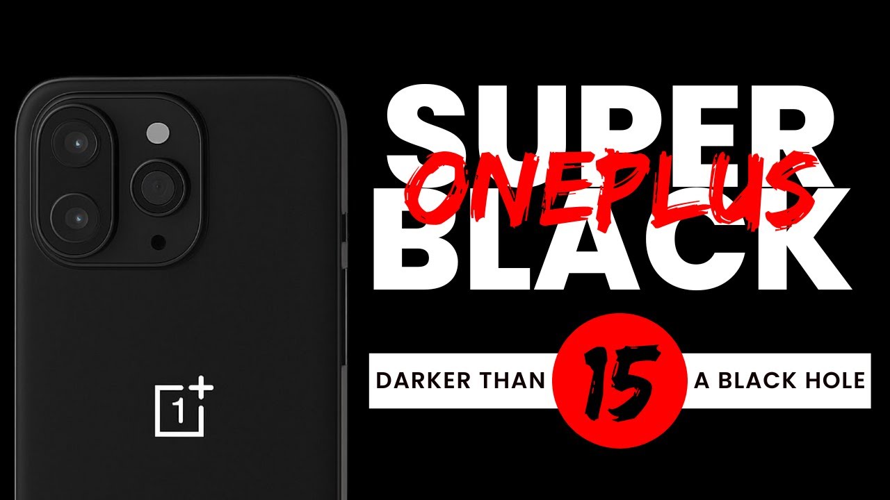 First Look New OnePlus 15 Super Black Color & Design First Look New OnePlus 15 Super Black Color & Design