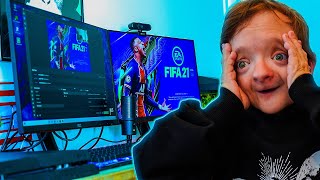 Overrasker Piet Med Vanvittigt Setup Vild Reaktion