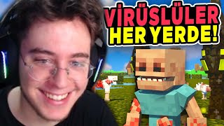 Virüslü Minecraft | Parazit Çok Daha Hızlı Yayılıyor! Bölüm 2