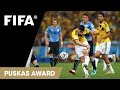 James Rodriguez Goal: WINNER FIFA Puskas Award 2014