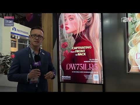 ISE 2025: DynaScan Launches DW751LR5 All-in-One 4K UHD Single-Sided High Brightness Display