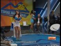 Marika Fruscio Spogliarello per la Coppa Italia del Napoli (24/05/12)