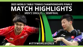 Ma Long Vs Wang Chuqin Ms Sf 2023 Ittf World Table Tennis Championships Finals