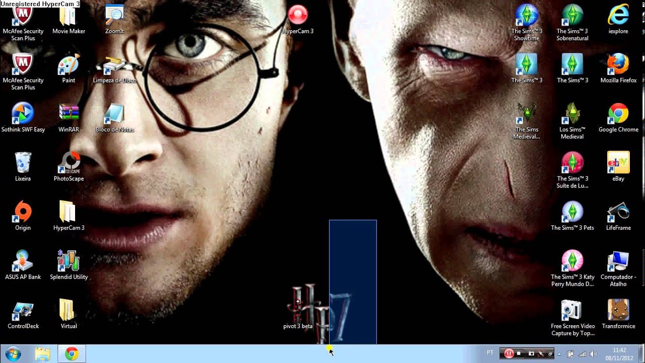 Como colocar fundo de tela no pc otro metodo YouTube