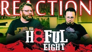 The Hateful Eight Trailer REACTION!!