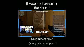 Ayden bringing the smoke!