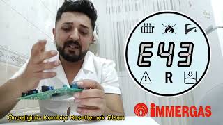 İmmergas Kombi E43 Hata Kodu Nedir? Nasıl Giderilir? İmmergas Kombi Arızaları