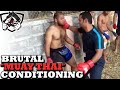 Stupid "Brutal Muay Thai Conditioning" Viral Video