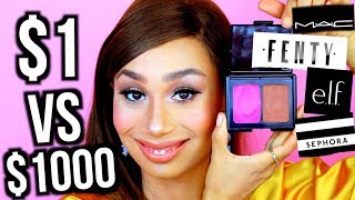 10 Dollar Makeup vs. 1000 Dollar Makeup: THE SAME LOOK 10 Dollar Makeup vs. 1000 Dollar Makeup: THE SAME LOOK