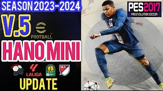 Pes 2017 Next Season 2024 Mini Update V5 Season 2023