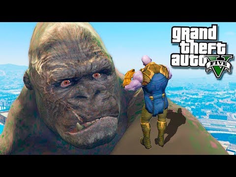 КИНГ КОНГ РАЗДАВИЛ ТАНОСА В ГТА 5 МОДЫ! ОБЗОР МОДА ГТА 5 GTA 5 ВИДЕО ИГРА ДЛЯ ДЕТЕЙ ГТА МУЛЬТИК КИНГ КОНГ РАЗДАВИЛ ТАНОСА В ГТА 5 МОДЫ! ОБЗОР МОДА ГТА 5 GTA 5 ВИДЕО ИГРА ДЛЯ ДЕТЕЙ ГТА МУЛЬТИК
