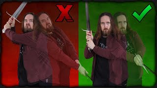 How To Survive A Sword Fight: Keep It Tight!