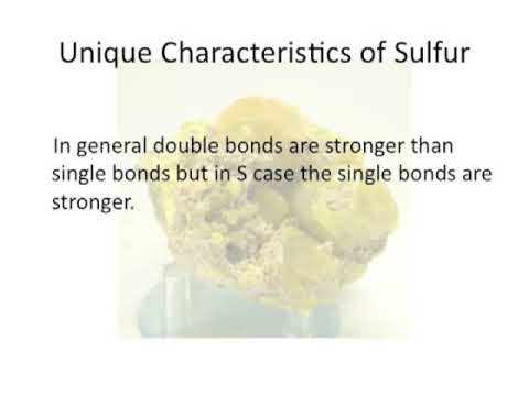 elemental sulfur