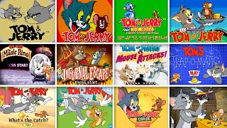 Evolution Of Tom And Jerry Games Start Screen Intro 1989 - 2025